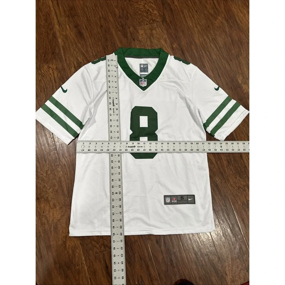 New York Jets Jersey Mens S White Green Aaron Rodgers Engineered Nike